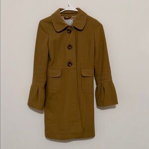 Old Navy Stylish Camel Brown Coat with Flared Sleeves